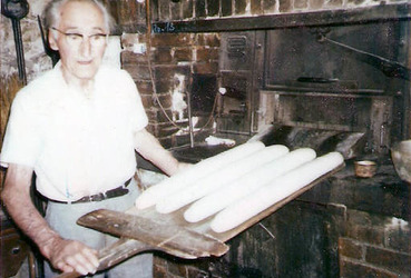 Marcel Delsol, boulanger à Salers